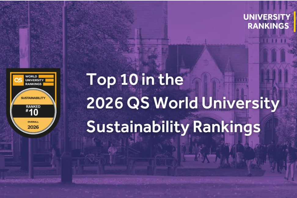 曼彻斯特大学蝉联全球前十！2026年QS世界大学可持续发展排名发布